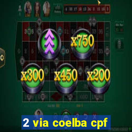 2 via coelba cpf